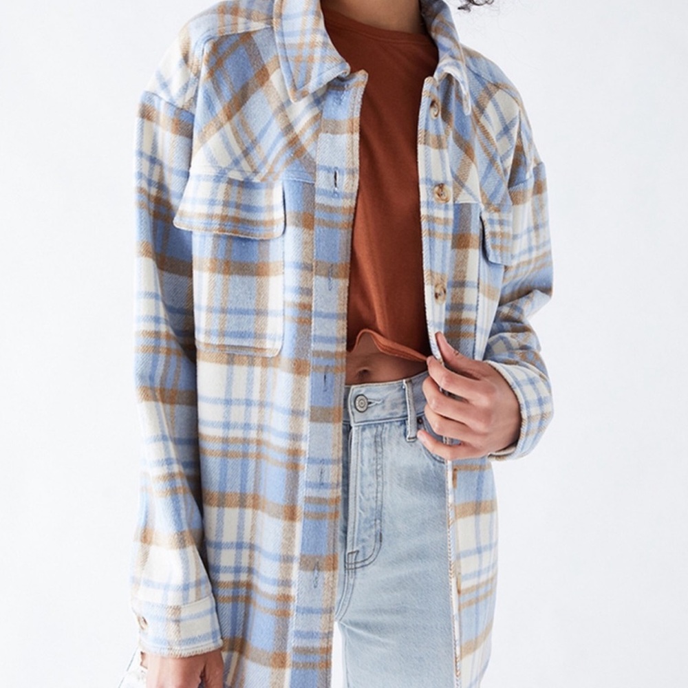 LA Hearts Wool Flannel